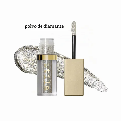 Vista 2 de Stila Magnificent Metals Glitter And Glow Sombra de ojos líquida WANDERLUST