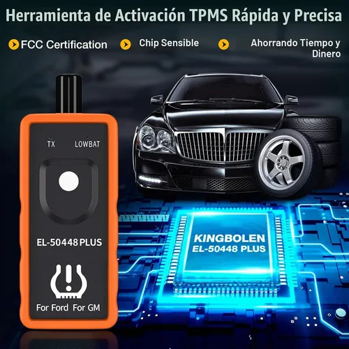 Vista 8 de KINGBOLEN EL-50448 Plus TPMS Herramienta de reaprendizaje para Ford GM