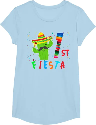 Vista 15 de Camiseta mexicana para fiesta temática de cumpleaños a juego, Negro, S