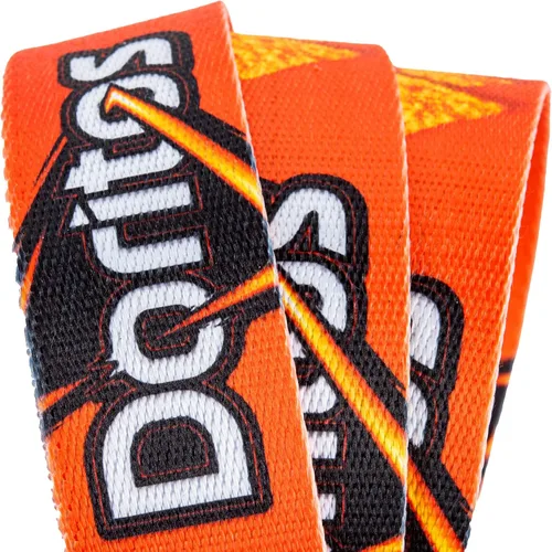 Vista 4 de Odd Sox Cinturón de tela para hombre, ajustable, estampado novedoso, aperitivos, 1.5 pulgadas de ancho, Multi