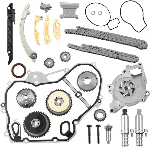 Vista 19 de Kit de cadena de distribución 2.4 L, compatible con 2009-2017 Chevy Captiva Equinox HHR Impala Malibu/GMC Terrain/Buick Lacrosse Regal Engine 2.4L