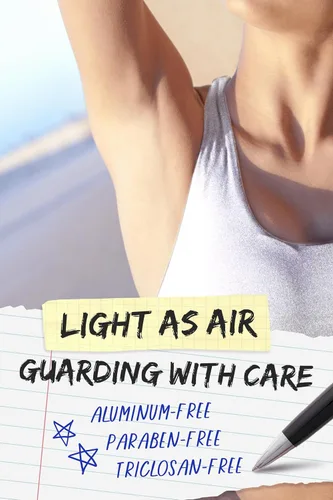 Vista 4 de Desodorante en aerosol natural para mujeres y hombres, sin aluminio, protección contra olores las 24 horas, fragancia de larga duración