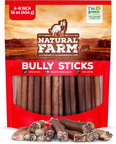 Vista 32 de Natural Farm Golosinas de colágeno trenzadas para perros (30 cm, paquete de 6), palitos de colágeno, golosinas naturales para perros, de larga