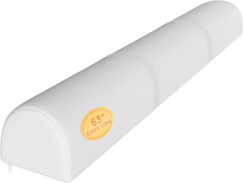 Vista 11 de YENING Protectores de cama para bebés y niños pequeños, barrera de seguridad de espuma para cama de niños, protector de cama para tamaño individual