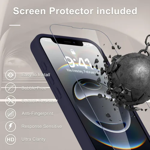 Vista 1764 de Funda para Google Pixel 10 Pro XL, cubierta magnética mate, color negro Fit for MagSafe, Screen Protector included, Shockproof Military Grade