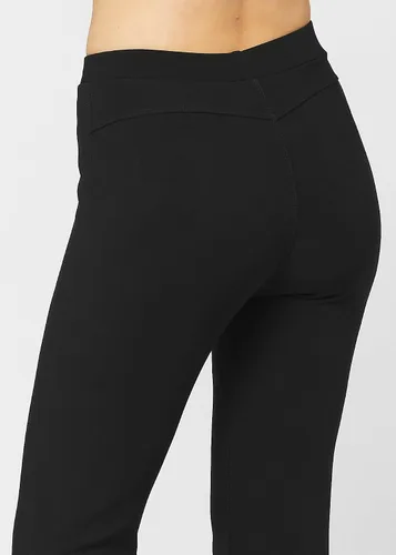 Vista 6 de Pantalones elásticos ponte para mujer de alta calidad, leggings elegantes con levantamiento de glúteos, Madison