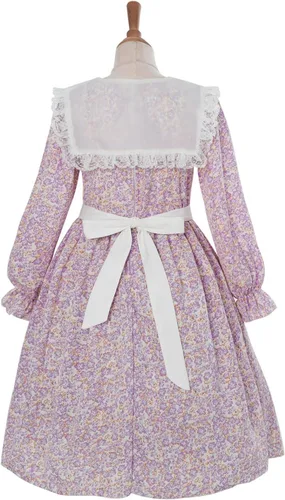 Vista 82 de Nuoqi - Vestidos de pionera para niñas, disfraz colonial
