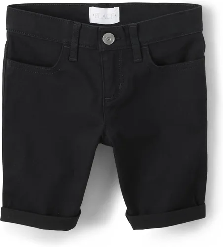 Vista 17 de The Children's Place - Pantalones cortos sólidos para niñas Aguamarina/rosa/amarillo/naranja Brights paquete de 4