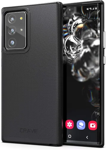 Vista 11 de Crave para Galaxy Note 20 Ultra Funda, Funda de Protección a Prueba de Golpes de Doble Capa para Galaxy Note 20 Ultra (17,5 cm) - Berry