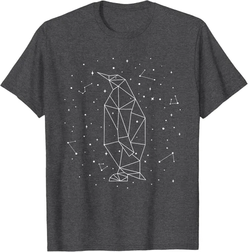 Vista 39 de Sternbild Penguin Constellation Emperor Sea Bird Penguin Camiseta Negro