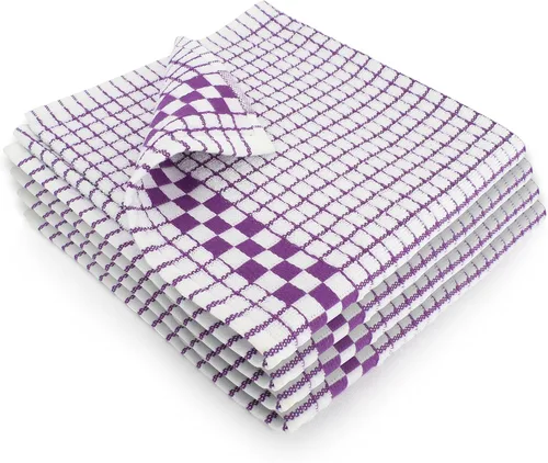 Vista 21 de Paños de cocina clásicos Fecido Classic Collection resistentes, superabsorbentes y hechos 100 % algodón. Paños de cocina de grado profesional hechos