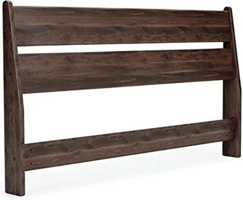 Vista 12 de Signature Design by Ashley Socalle - Cabecera moderna con paneles, individual, color negro