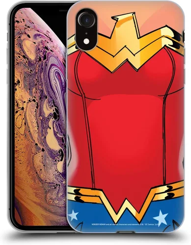Vista 112 de Head Case Designs Funda de gel suave con licencia oficial de Wonder Woman DC Comics Classic Logos compatible con Apple iPhone 7 Plus/iPhone 8 Plus