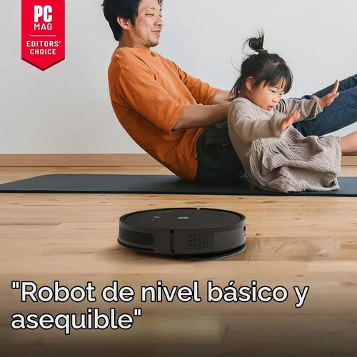 Vista 2 de iRobot Roomba Combo Robot Aspiradora y Trapeadora (Y0110) - Fácil de usar, Succión Power-Lifting, Aspira y trapea, Limpieza Multisuperficie