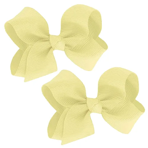 Vista 7 de WD2U - Juego de 2 lazos pequeños de grogrén de 3 pulgadas, pinzas de cocodrilo para bebé (verde manzana)