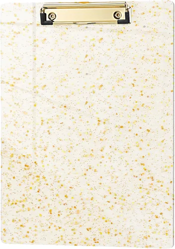 Vista 22 de Hongri Portapapeles de Plástico y Acrílico con Purpurina, 8.5x11" Portapapeles Tamaño Carta A4 Estándar para Aula, Profesor, Mujeres. Bonito