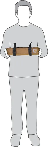 Vista 4 de Carhartt Rollo utilitario de 18 bolsillos, bolsa de organización de herramientas resistente al agua duradera