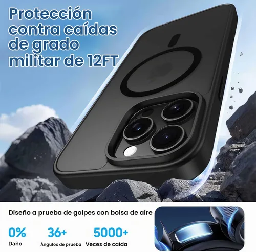 Vista 7 de Funda magnética tipo cartera para iPhone 12 Pro Max, 3 tarjeteros Compatible con MagSafe, con ranura para tarjeta de crédito desmontable, ajuste