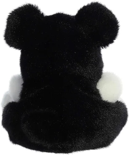 Vista 4 de Aurora® Adorable Palm Pals™ Brody Collie™ - Juego de bolsillo - Diversión coleccionable - Negro 5 pulgadas