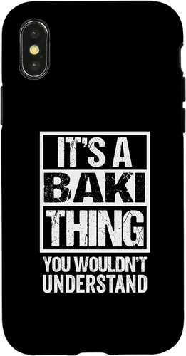 Vista 5 de It's A Baki Thing You Wouldn't Understand First Name Case for iPhone 17