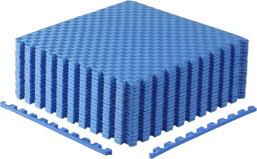 Vista 8 de CAP Puzzle Exercise Mats 1/2” Thick EVA Interlocking Foam Tiles for Home Gym Flooring Multiple Options
