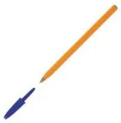 Vista 3 de Bic Orange Original - Bolígrafos finos de escritura con tinta de larga duración, punta fina (0.031 in), color azul, paquete de 20