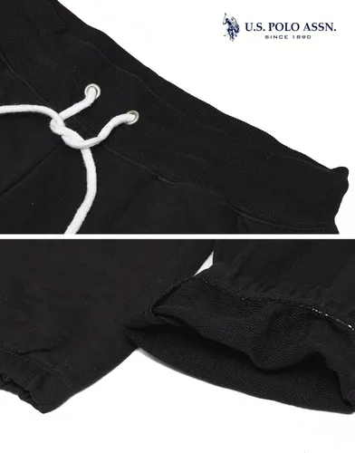 Vista 6 de U.S. Polo Assn. Pantalones deportivos para mujer Pantalones deportivos de rizo francés para mujer con bolsillos Bonitos joggers para mujer