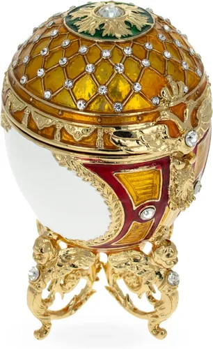 Vista 4 de BestPysanky 1910 Alejandro III Ecuestre Real Imperial Huevo de Pascua