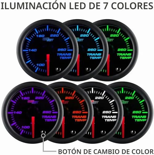 Vista 3 de GlowShift Medidor de temperatura de transmisión, 7