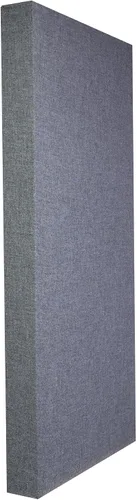 Vista 11 de ATS Acoustics Panel acústico de trampa para graves con tela Sona, rango completo, 24 x 48 x 4 pulgadas (azul ahumado)