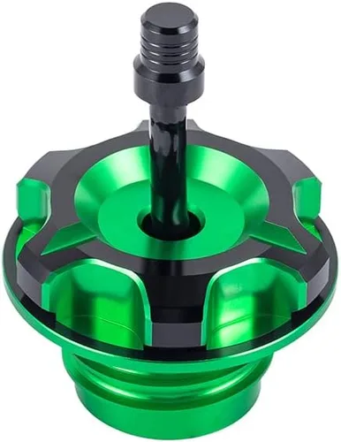 Vista 9 de Advanblack Axion Tapa de Tanque de Combustible de Aluminio Billet con Manguera de Ventilación Compatible con Harley Touring, Road Glide, Street