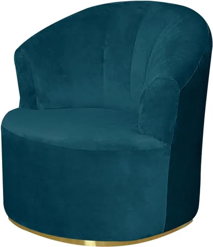 Vista 11 de Funda de terciopelo para silla giratoria de barril giratorio, funda elástica para silla decorativa de barril para sillón, funda de sofá moderna