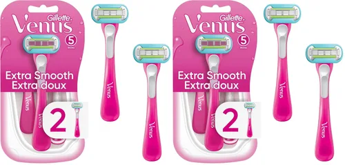 Vista 10 de Gillette Venus Maquinillas de afeitar desechables verdes extra suaves para mujer, 2
