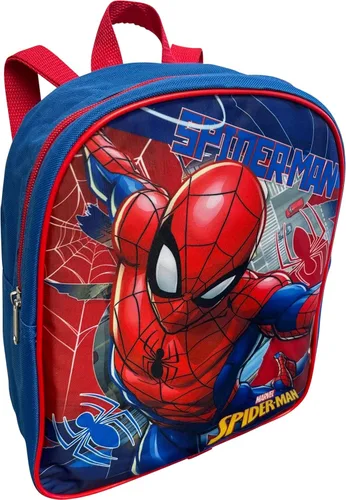 Vista 2 de Ruz Spider-Man Toddle Boy - Mini mochila de 12 pulgadas (azul-rojo)
