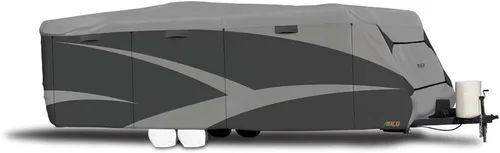 Vista 2 de ADCO - Cubierta para remolques de viaje, Serie 52246, Designer, SFS, AquaShed, 9.6 m, 10.3 m, gris