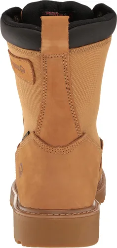 Vista 3 de Wolverine Botas de trabajo impermeables con aislamiento térmico para hombre de 8 pulgadas, Marrón