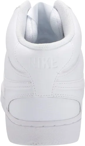 Vista 3 de Nike Tenis Court Vision Mid para mujer, NegroBlanco, 7