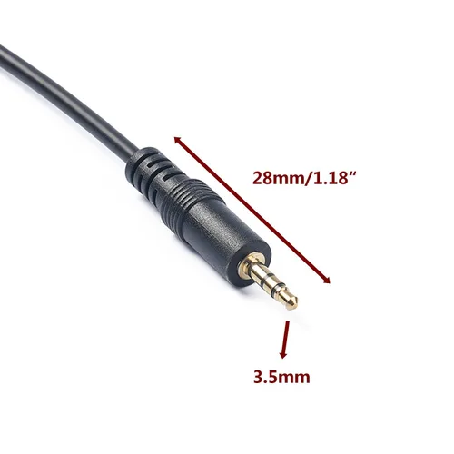 Vista 2 de Cable de conversión DB9 hembra a DC3.0.197 in Serial RS232 de 6