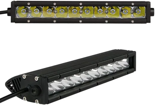 Vista 6 de Barra de luz LED de una sola fila de 11 pulgadas, 50 W, delgada