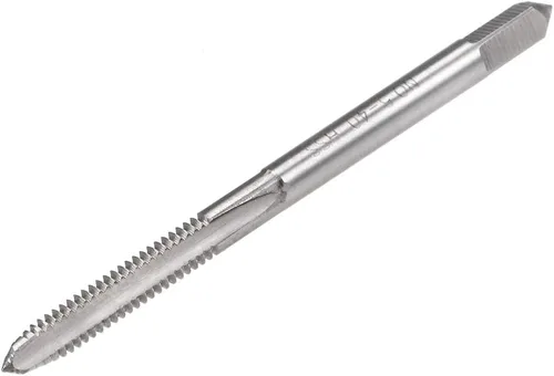 Vista 8 de uxcell Macho 2-56 UNC Rosca 2B Tornillo de acero de alta velocidad Taps Roscado Herramienta de roscado