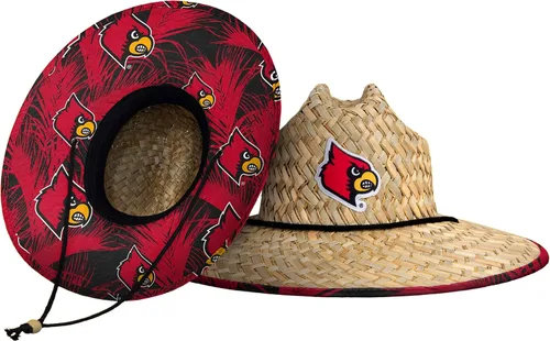Vista 140 de FOCO - Sombrero de paja con logotipo de equipo universitario de NCAA y estampado floral para hombre