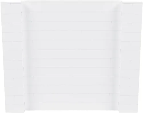 Vista 110 de EverBlock Kit de pared de 5 x 4 pies Bloques de construcción modulares Sistema de pared para edificios, pantallas y estructuras Divisor
