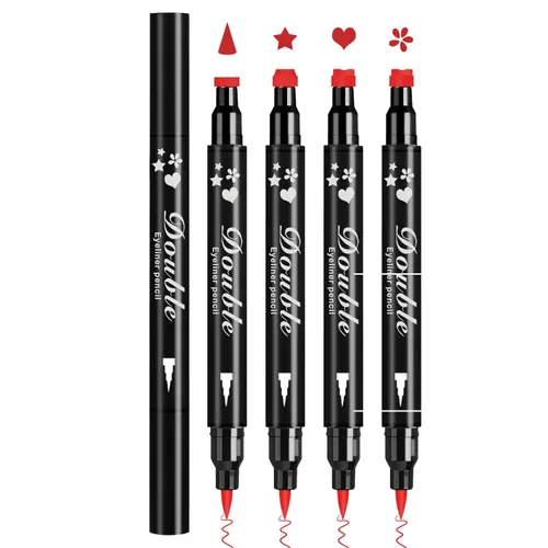 Vista 15 de Juego de 3 lápices delineadores de ojos coloridos, lápiz de sombra de ojos, kit de delineador de ojos perlado metálico con purpurina para mujeres