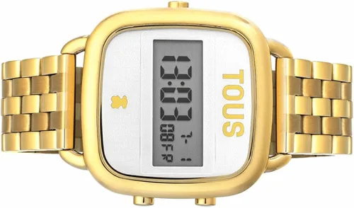 Vista 2 de TOUS Reloj Digital D-Logo 200351022 Mujer Acero Oro
