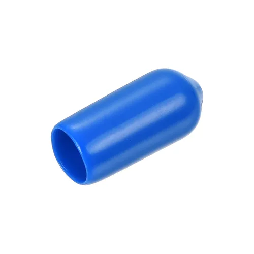 Vista 72 de uxcell 80 tapas de goma de 0.551 in de vinilo de identificación redonda tapa tapa de rosca de tornillo protectores negro