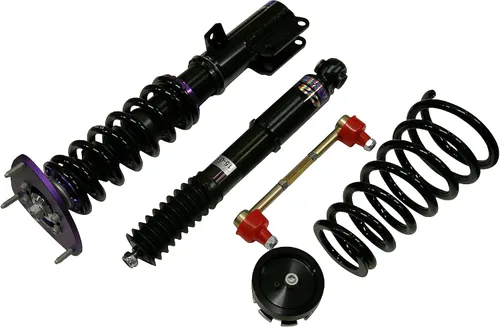 Vista 231 de Amortiguadores de Bobina D2 Racing RS Ajustables en 36 Maneras para Jaguar S-Type 2000-2008