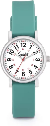 Vista 9 de Speidel Scrub Petite Watch Made for Doctors, Nurses, EMT, Surgeons and Students w/Red Second Hand in Scrub Matching