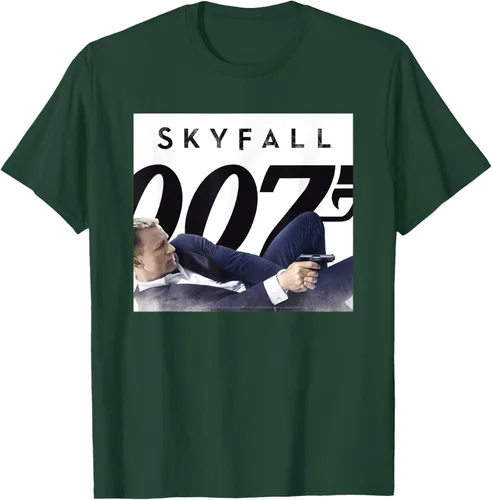 Vista 53 de Official James Bond 007 Camiseta Skyfall, Negro