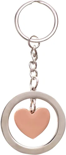 Vista 2 de Llavero de corazón con mensaje inspirador maestros que aman enseñar a inspirar a los niños a aprender regalo de fin de año para mujeres llavero