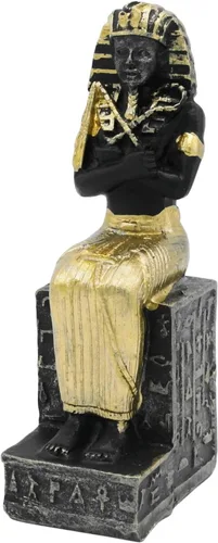 Vista 25 de Anubis Antigua Egipto Acuario Decoraciones para Peces Tanque Decoración Reptil Tortuga Lagarto Araña Tanques Terrario Escultura Egipcia Figurina